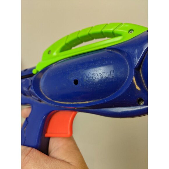 Larami Limited Dart Gun 2000 Item 4533-0 Blue Green Orange No Darts - Picture 5 of 7